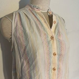 Ace & Jig Sleeveless Blouse - Small, Melody